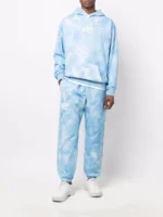 MSFTSrep logo-print tie-dye hoodie - Image 3