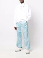 MSFTSrep acid-wash flared trousers - Image 2