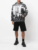 MSFTSrep graphic-print cotton hoodie - Image 2