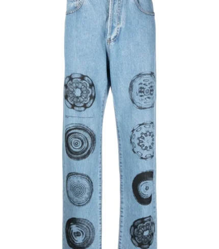 MSFTSrep Vibrations straight-leg jeans